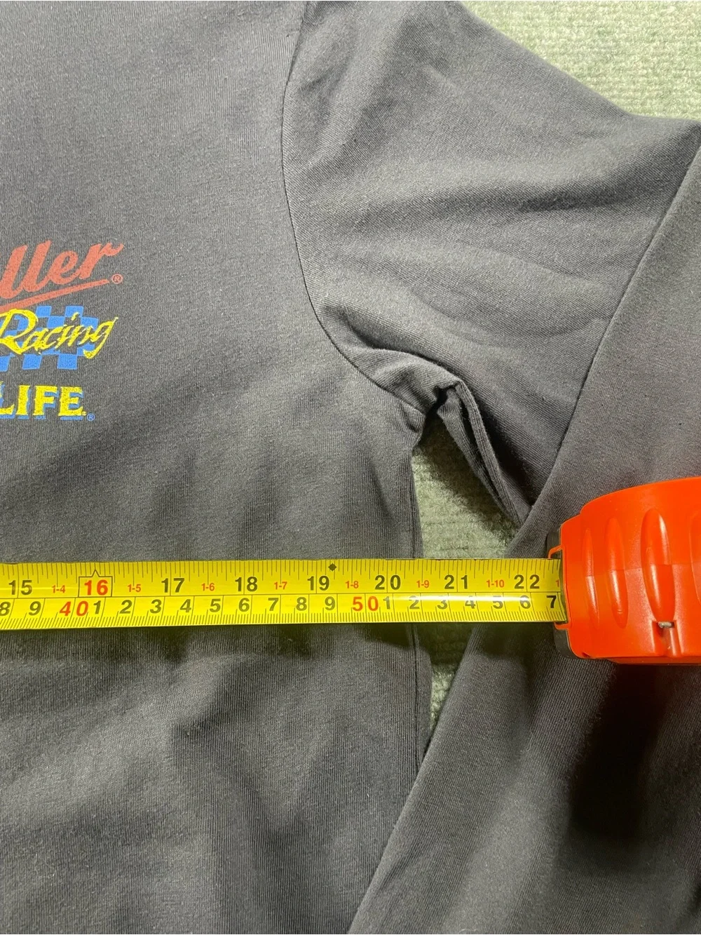 Miller High Life‎ Racing Black Long Sleeve Tee